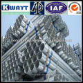 Astm galvanizado de aço carbono solda tubo / tubo material de construção